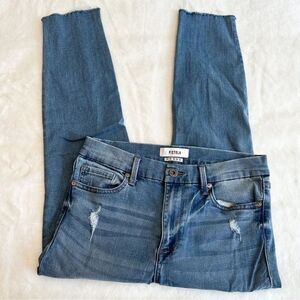 Pistola Light Wash Cropped High Rise Jeans Women's Size 29